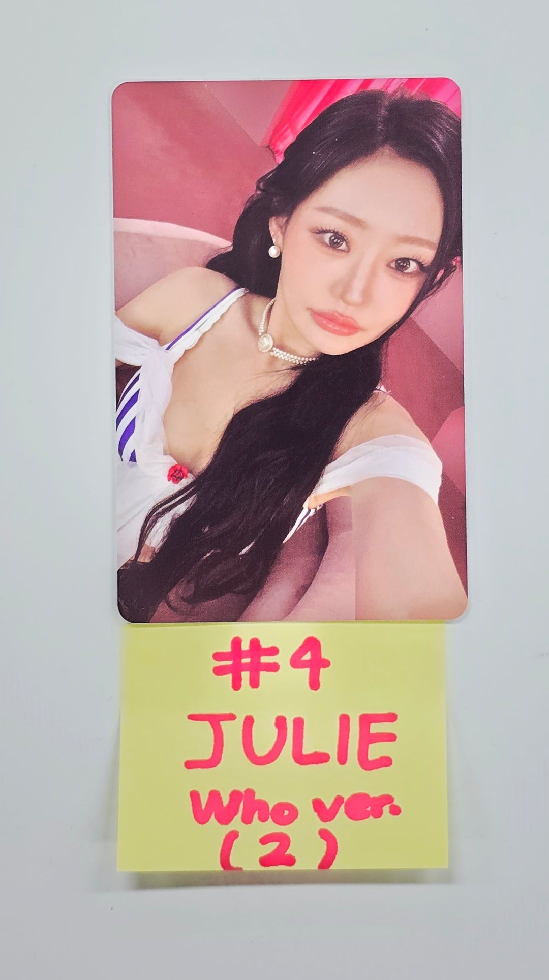 KISS OF LIFE "Who is she" - Official Photocard (who ver.) [26.04.07] Must Read !