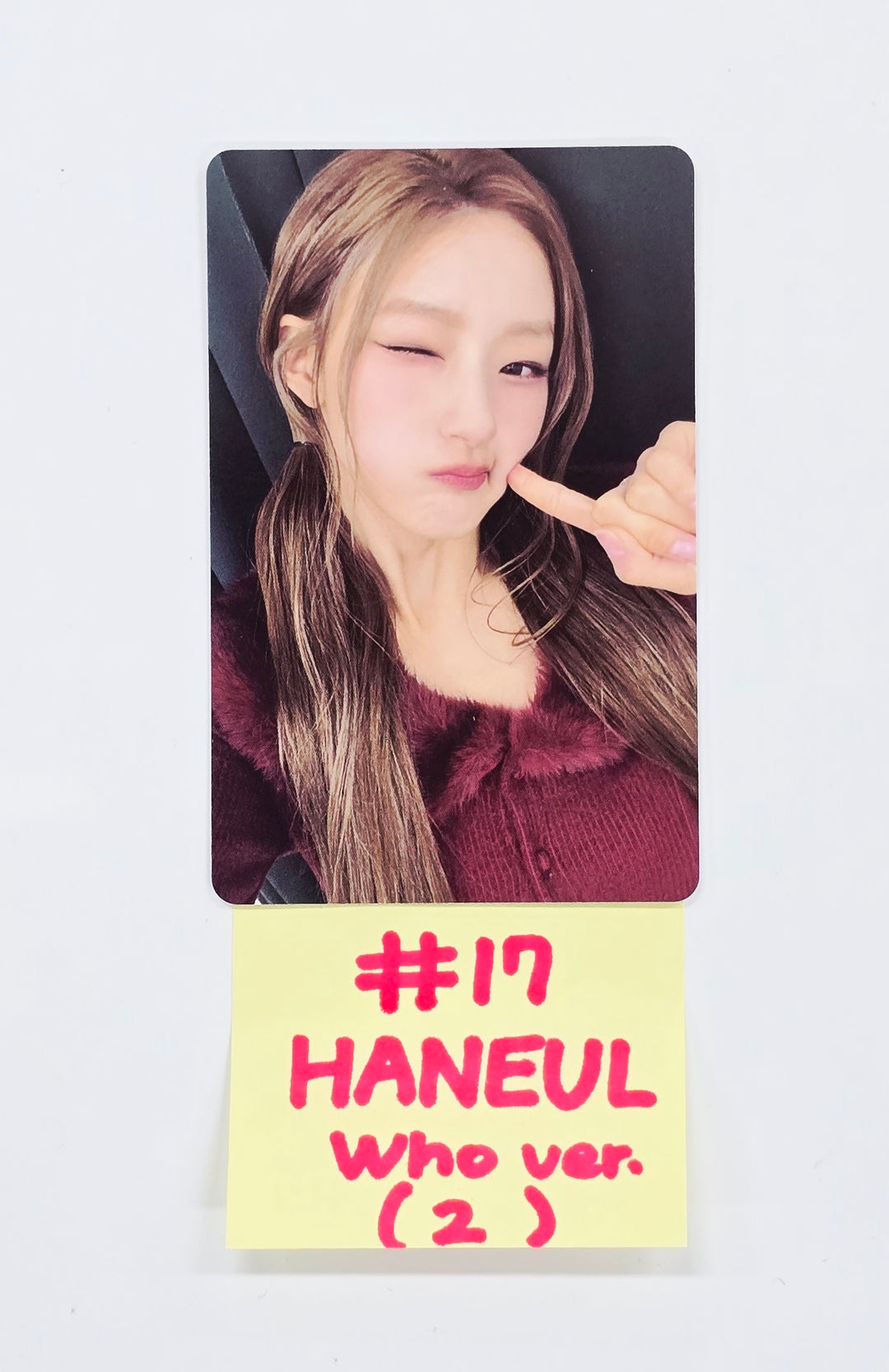 KISS OF LIFE "Who is she" - Official Photocard (who ver.) [26.04.07] Must Read !