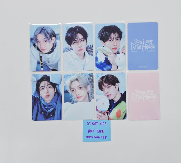 Stray Kids - 6th Fanmeeting "STAY in Our Little House" Box Tape Photocard Set [26.04.08]