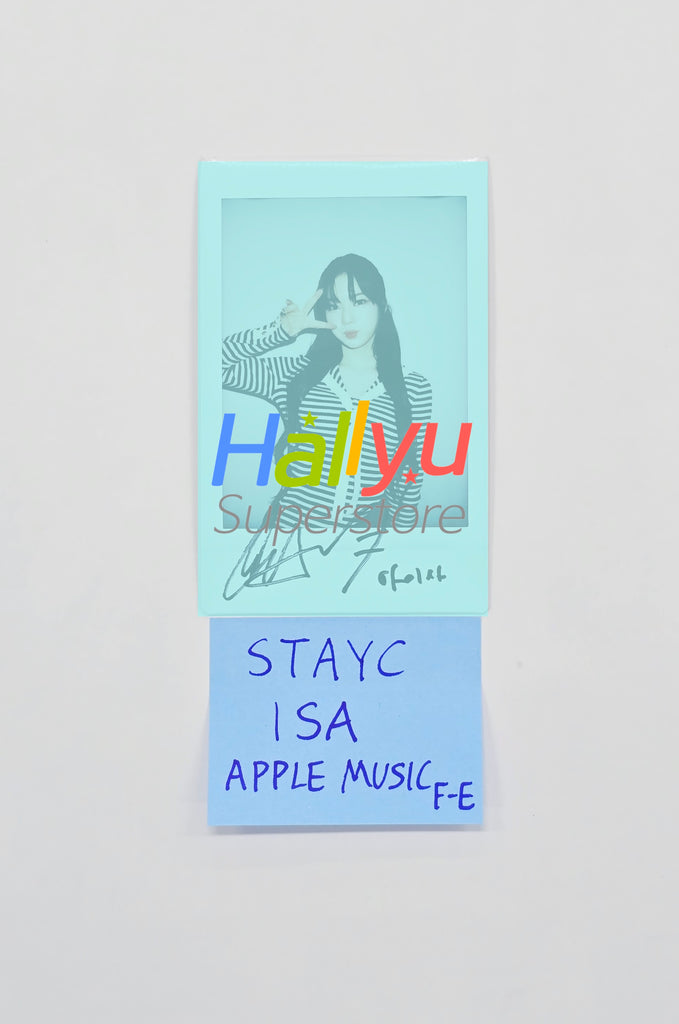 【最終値下げ】STAYCステイシー 直筆サイン入り アイサ チェキ ISA (of StayC) - Hand Autographed(Signed) Polaroid [26.04.08