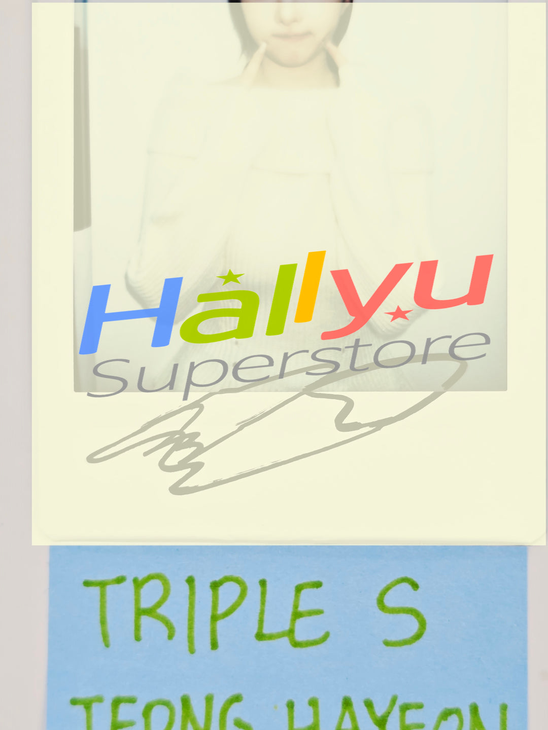 HAYEON (of Triples) - Hand Autographed(Signed) Polaroid [26.04.08]