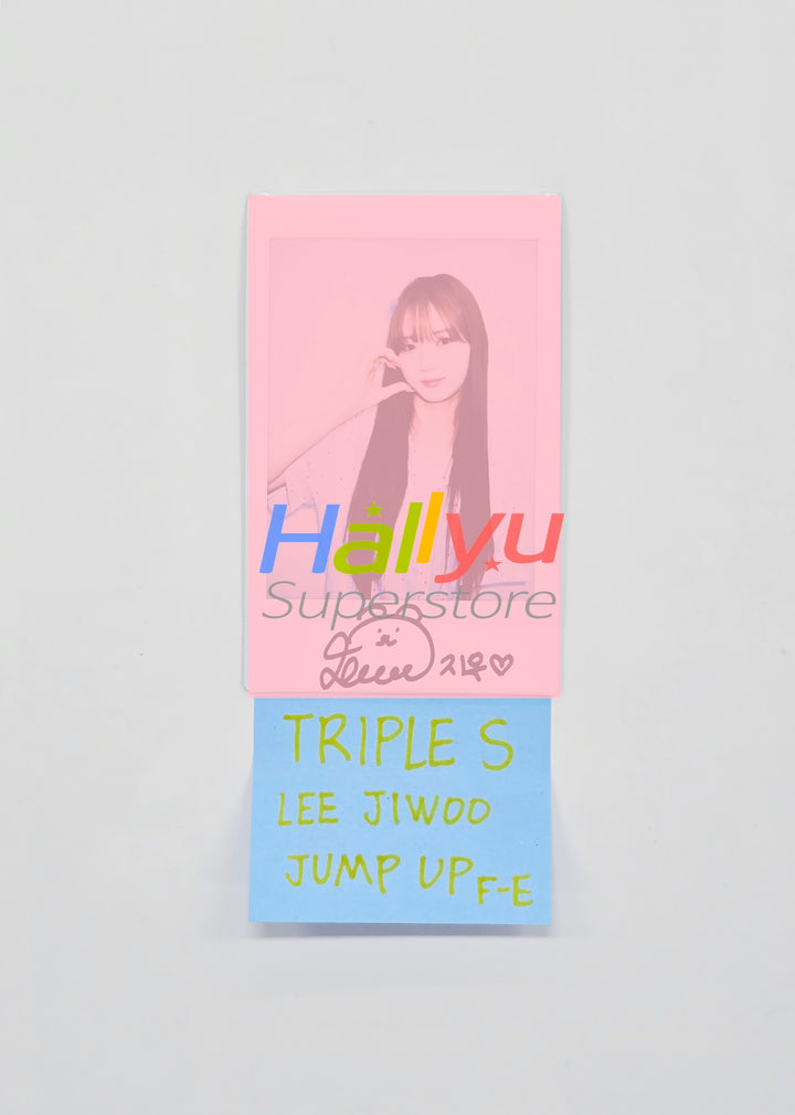 JiWoo (of TripleS) - Hand Autographed(Signed) Polaroid [26.04.08]