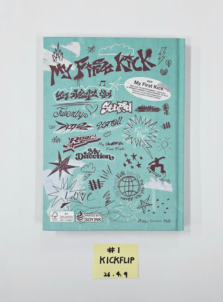KickFlip "My First Kick" - Hand Autographed(Signed) Promo Album [26.04.09]