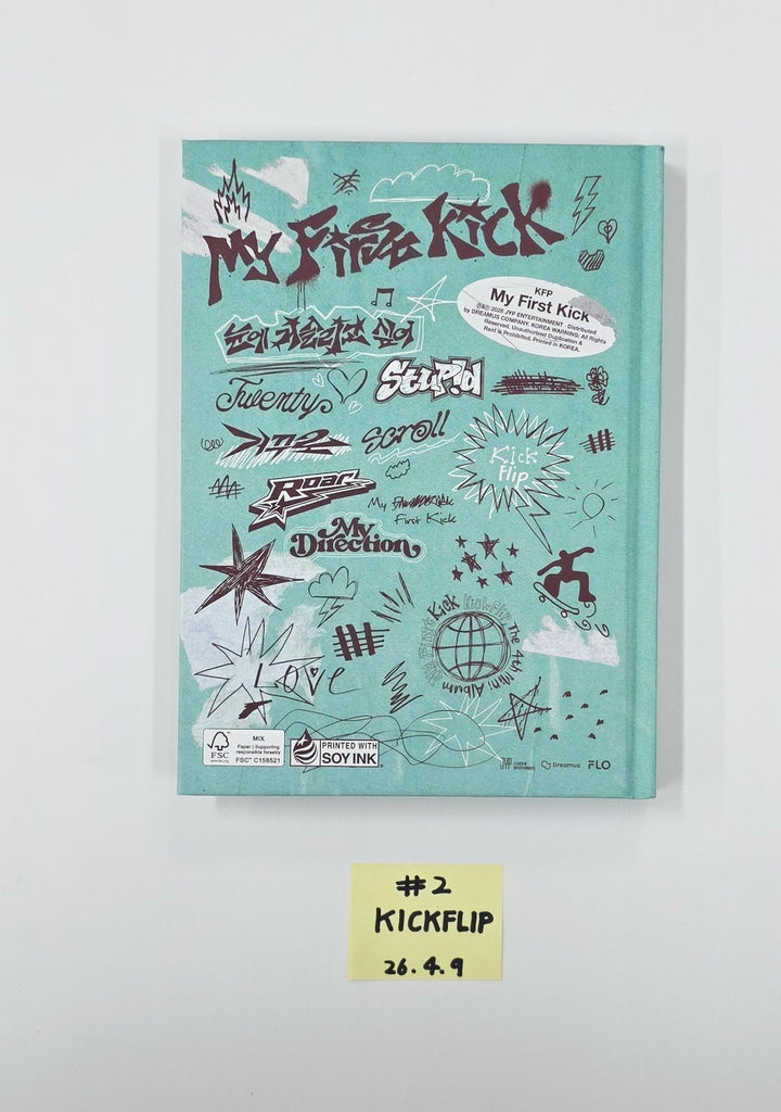 KickFlip "My First Kick" - Hand Autographed(Signed) Promo Album [26.04.09]