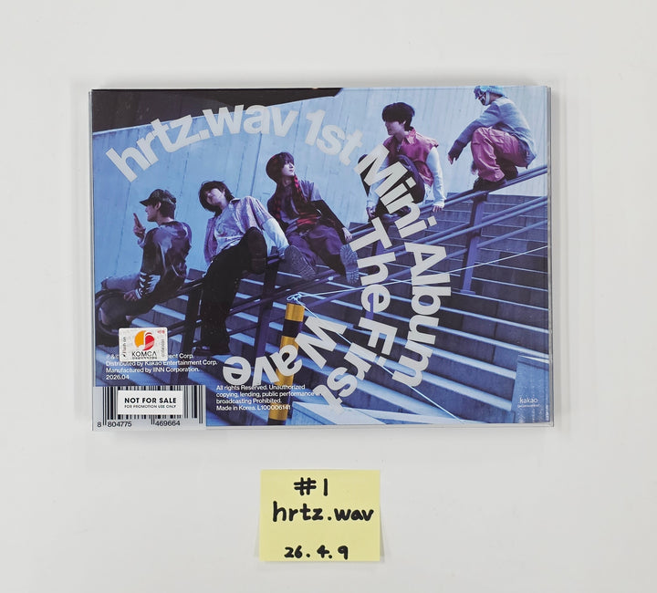hrtz.wav "The First Wave" - Hand Autographed(Signed) Promo Album [26.04.09]