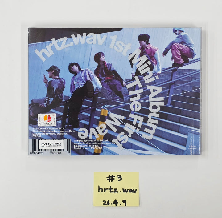 hrtz.wav "The First Wave" - Hand Autographed(Signed) Promo Album [26.04.09]