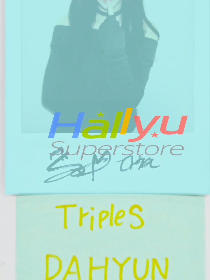 SEO DAHYUN (of TripleS_msnz) - Hand Autographed(Signed) Polaroid [26.04.09]