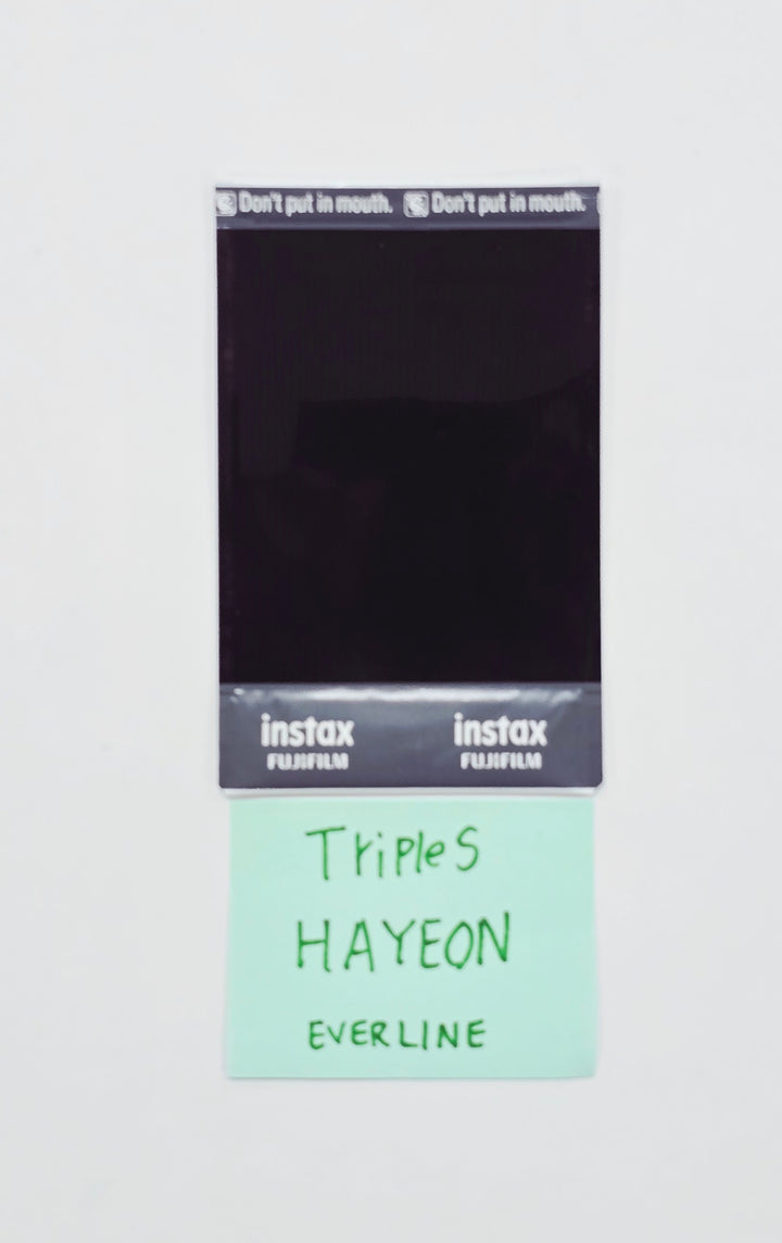 HAYEON (of Triples) - Hand Autographed(Signed) Polaroid [26.04.09]