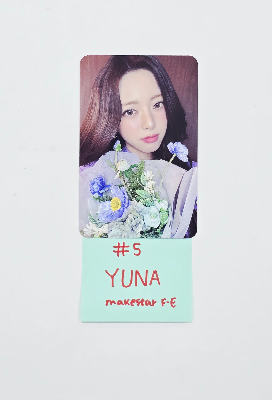 YUNA (of ITZY) "Ice Cream" - Makestar Fansign Event Photocard [26.04.09]