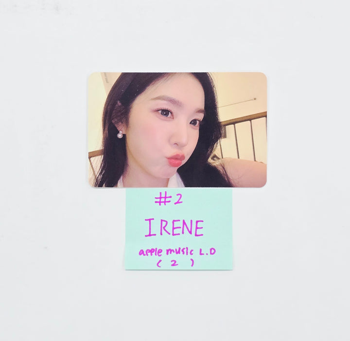 IRENE (of Red Velvet) "Biggest Fan" - Apple Music Lucky Draw Event Photocard, Polaroid type Photocard (Compact Ver.) [26.04.09]