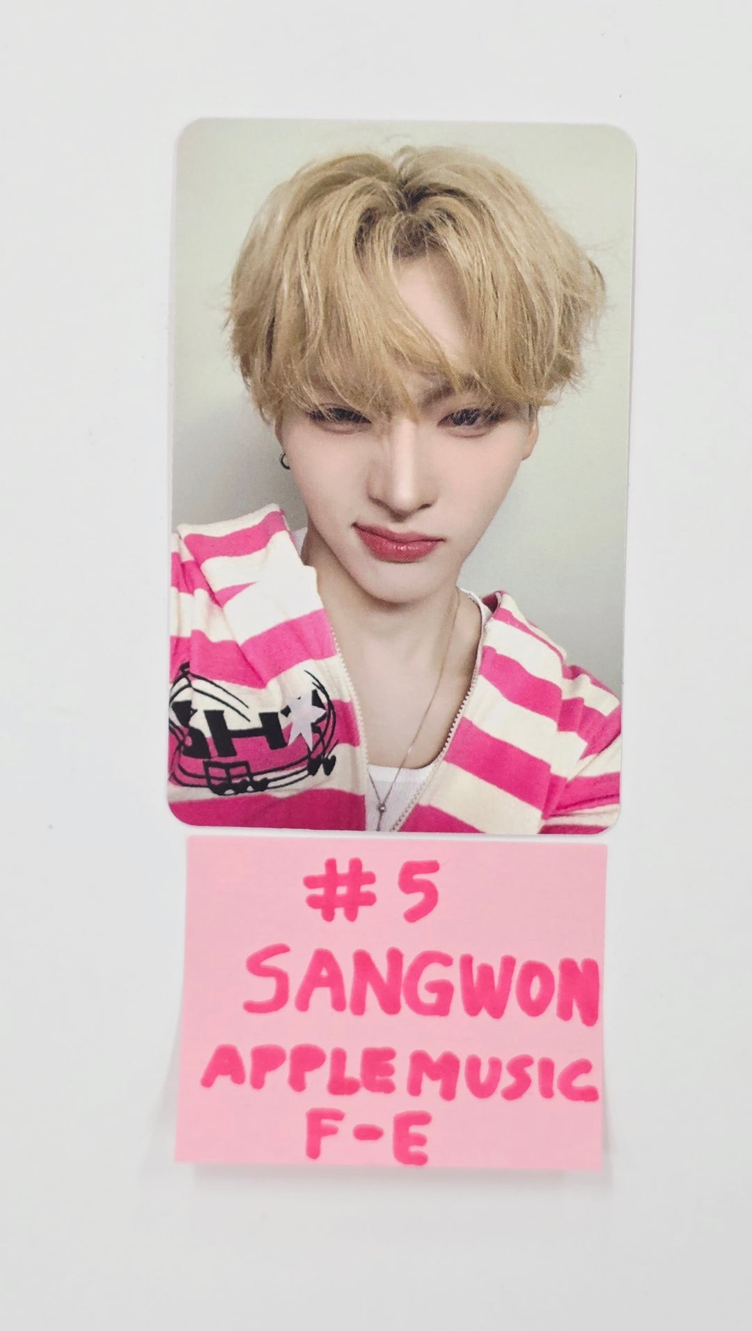 ALPHA DRIVE ONE "EUPHORIA" - Apple Music Fansign Event Photocard R3 (jewel case ver.) [26.04.10]