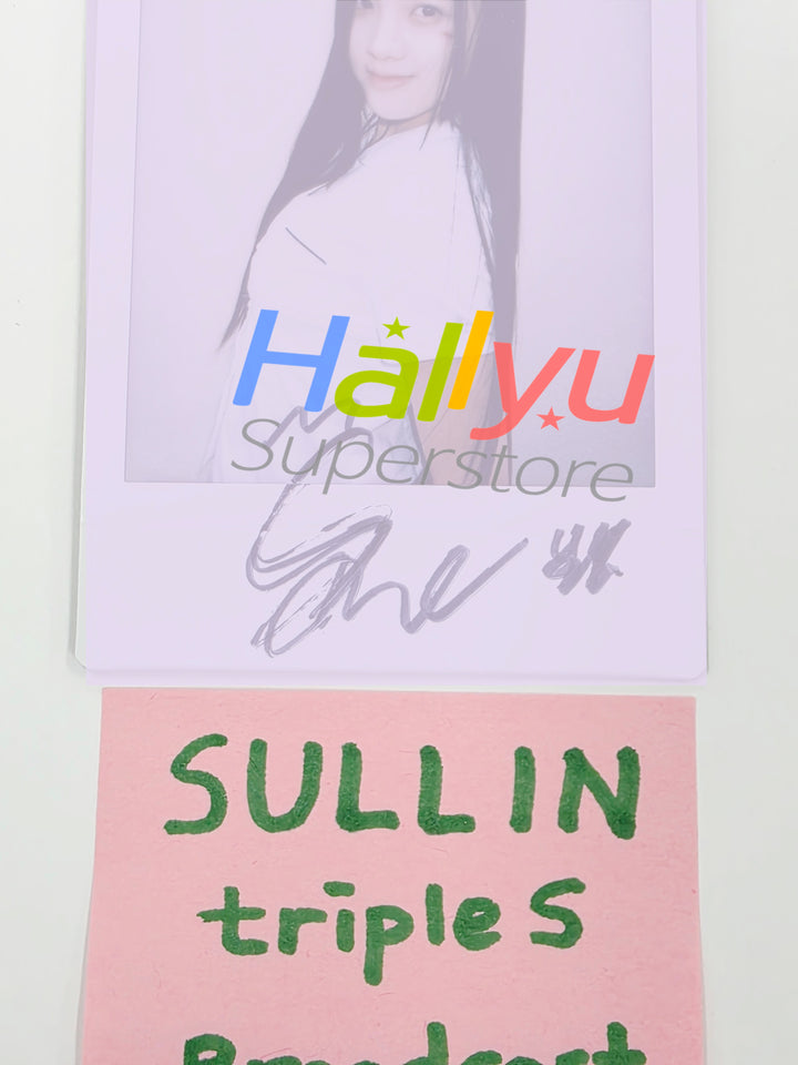 SULLIN (of TripleS) - Hand Autographed(Signed) Polaroid [26.04.10]