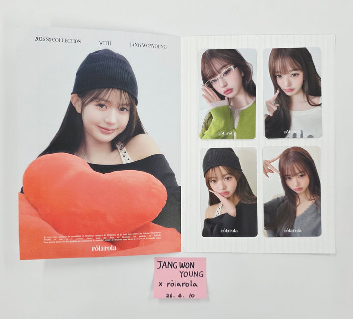 Jang Wonyoung (of IVE) - Rolarola Event Photocards Set (4ea) [26.04.10]