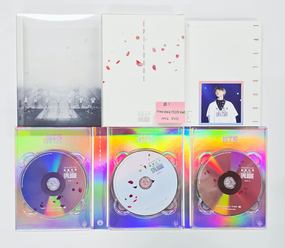 BTS "花樣年華" - 2016 BTS LIVE 花樣年華(Hwayangyeonhwa) on Stage Epilogue (DVD) [26.04.10]