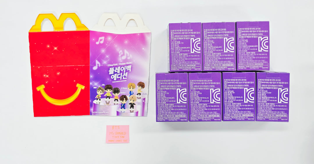 BTS "TINY TAN" - McDonald's Happy-Meel Set (7ea) [26.04.10]