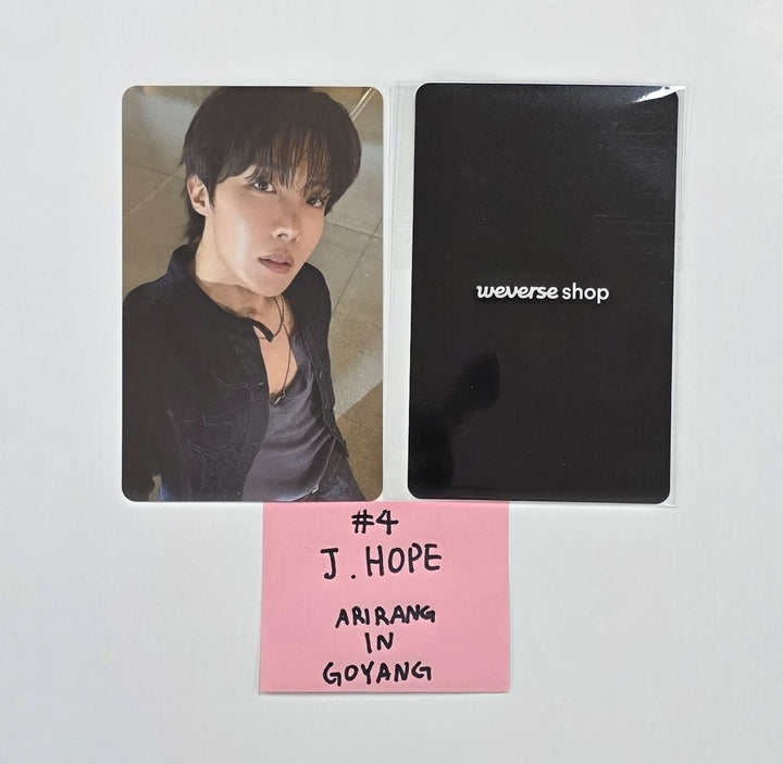 BTS - BTS World Tour "Arirang" in Goyang Weverse Album Event Photocard (Set ver.) [26.04.11]