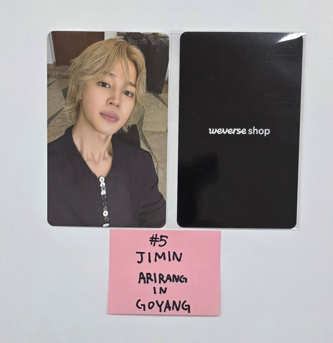 BTS - BTS World Tour "Arirang" in Goyang Weverse Album Event Photocard (Set ver.) [26.04.11]