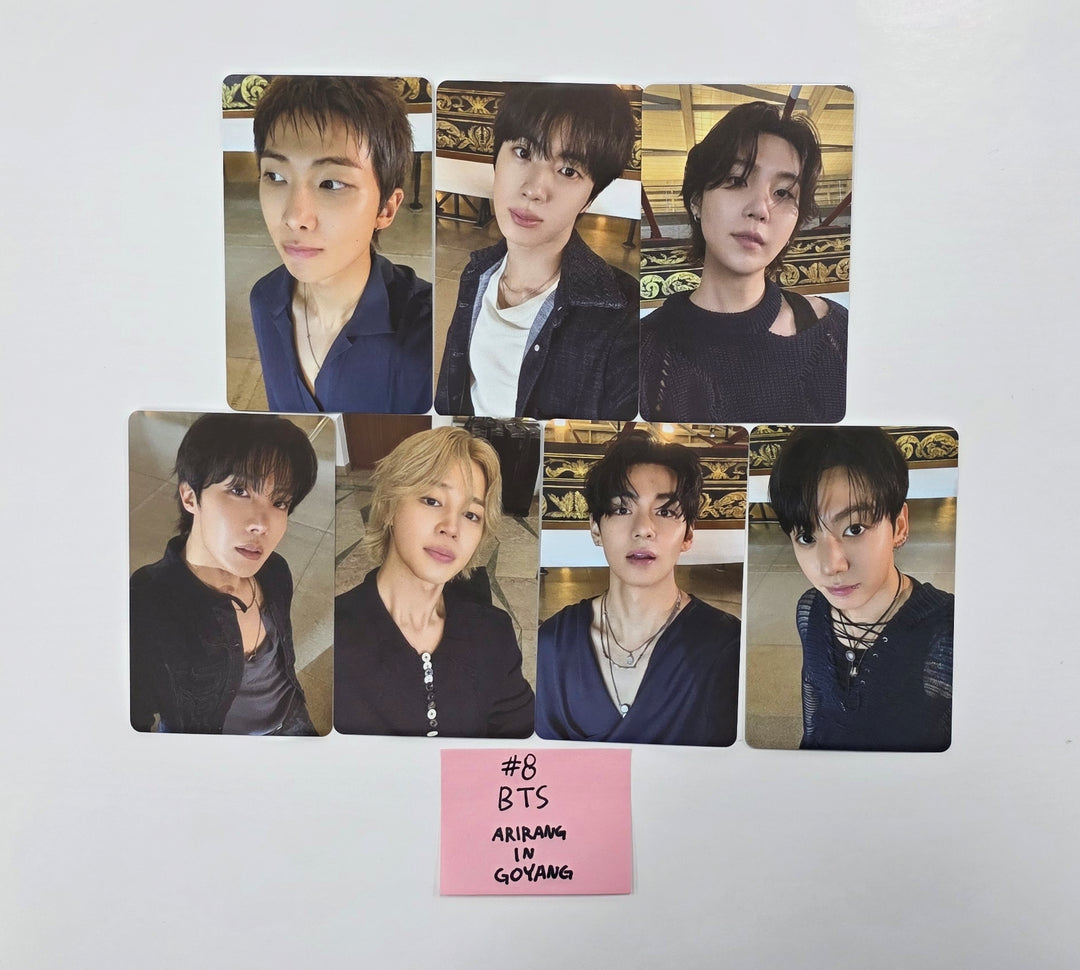BTS - BTS World Tour "Arirang" in Goyang Weverse Album Event Photocard (Set ver.) [26.04.11]
