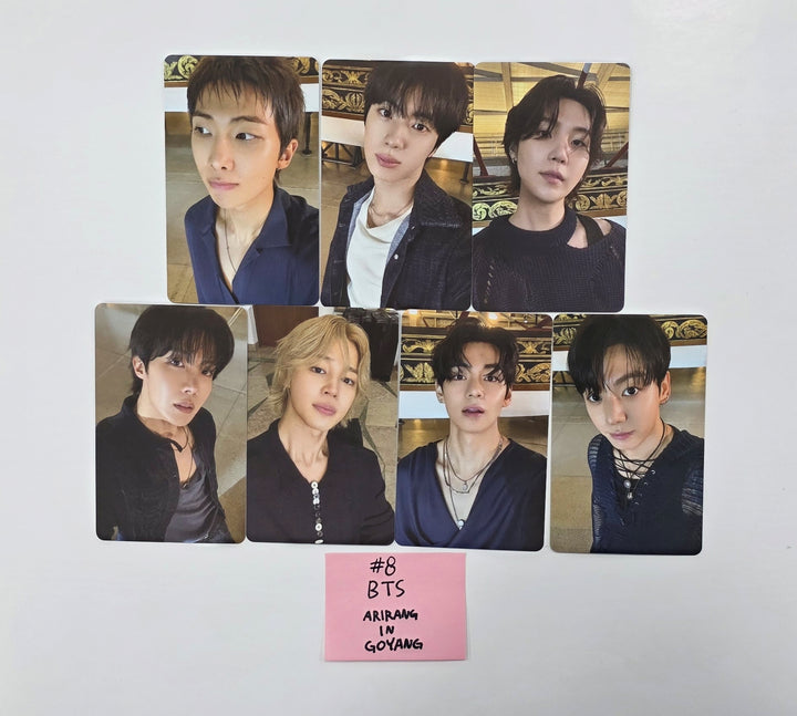 BTS - BTS World Tour "Arirang" in Goyang Weverse Album Event Photocard (Set ver.) [26.04.11]
