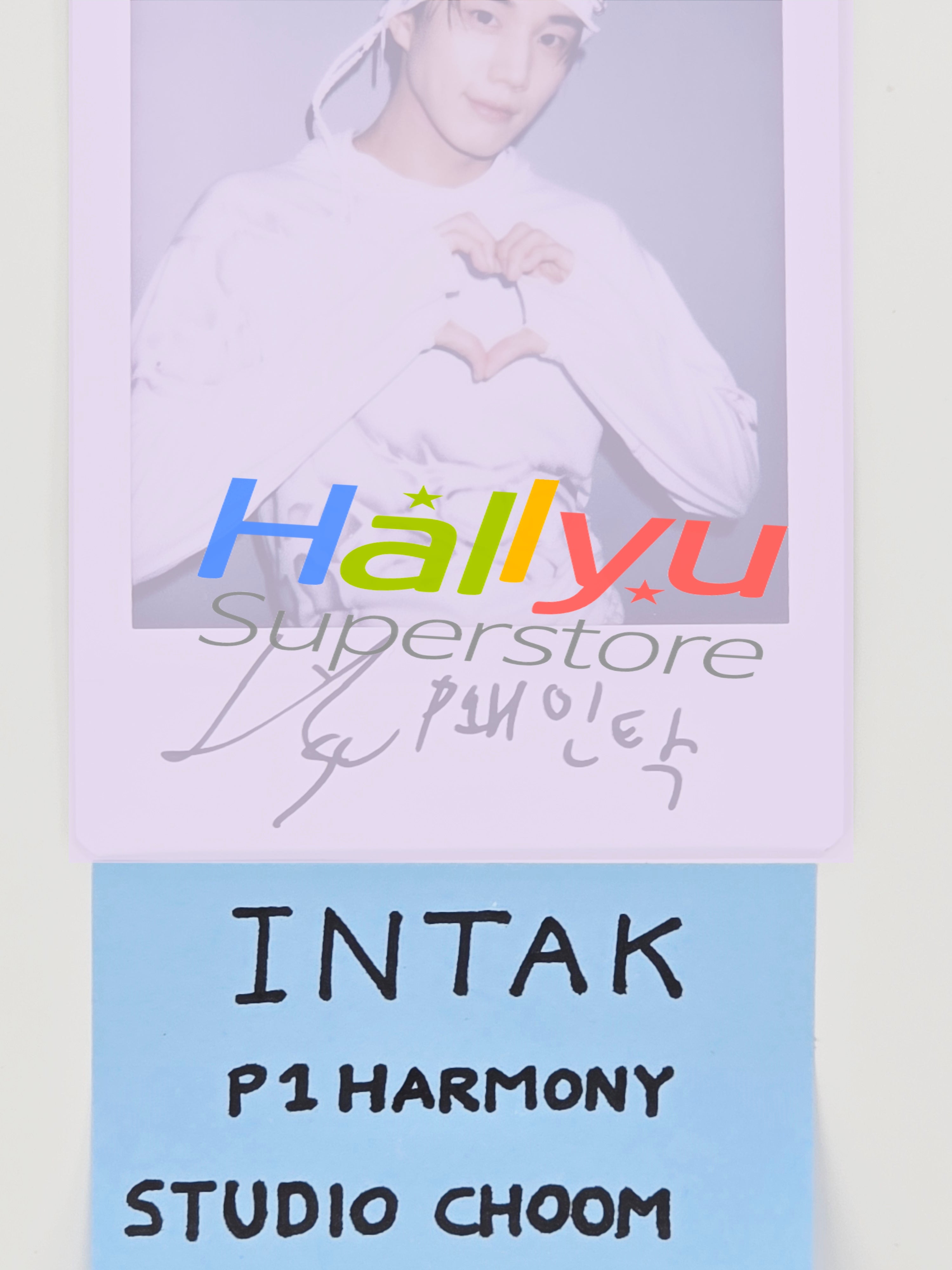 P1Harmony ジウン サイン入りポラロイド サポラ INTAK (of P1harmony) - Hand Autographed(Signed) Polaroid [26.04.13