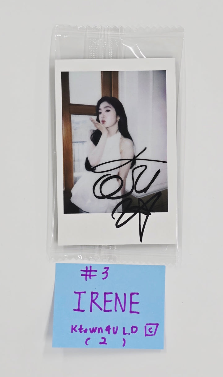 IRENE (of Red Velvet) "Biggest Fan" - Ktown4U Lucky Draw Event Photocard, Polaroid type Photocard (Compact Ver.) [26.04.13]