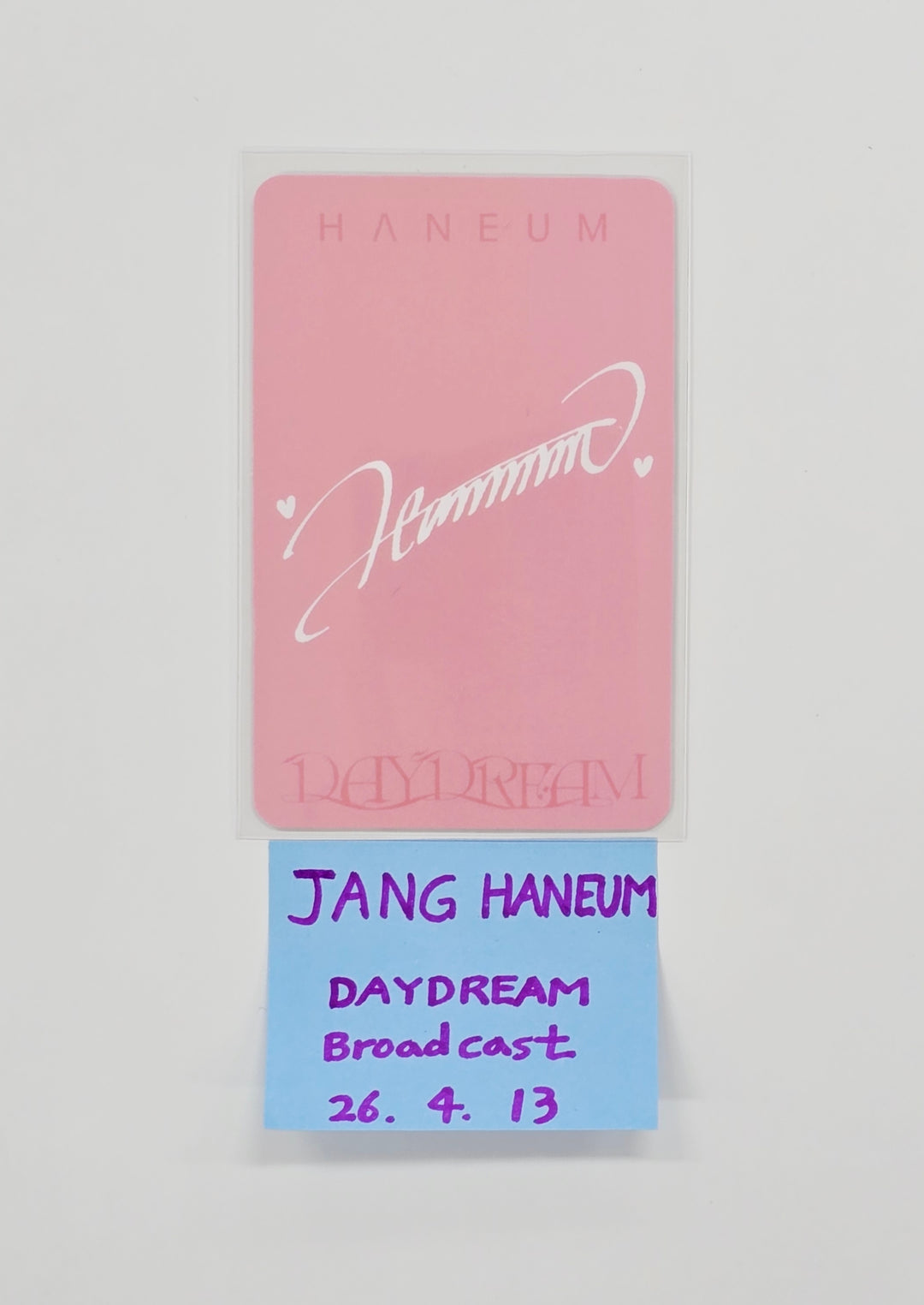 JANGHANEUM "DAYDREAM" - Broadcast Photocard [26.04.13]