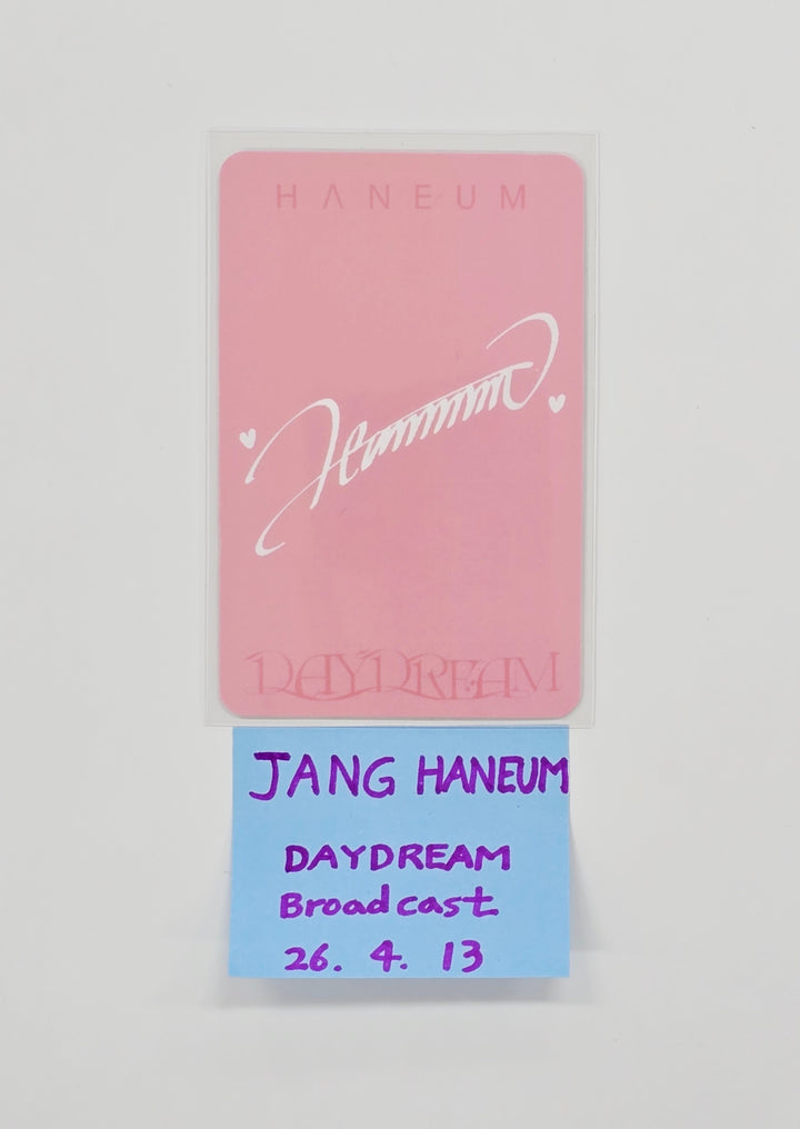 JANGHANEUM "DAYDREAM" - Broadcast Photocard [26.04.13]