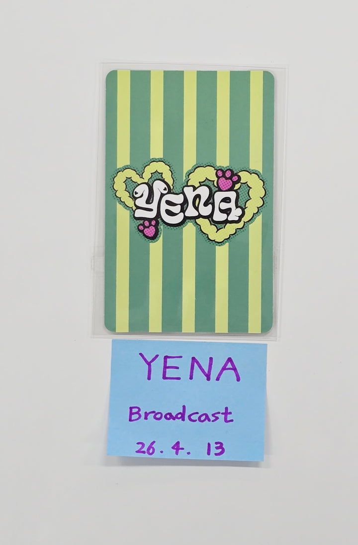 YENA "LOVE CATCHER" - Broadcast Photocard [26.04.13]