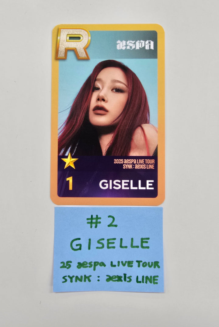 AESPA - 2025 Aesap LIVE Tour SYNK : aexis LINE Photocard [26.04.13]