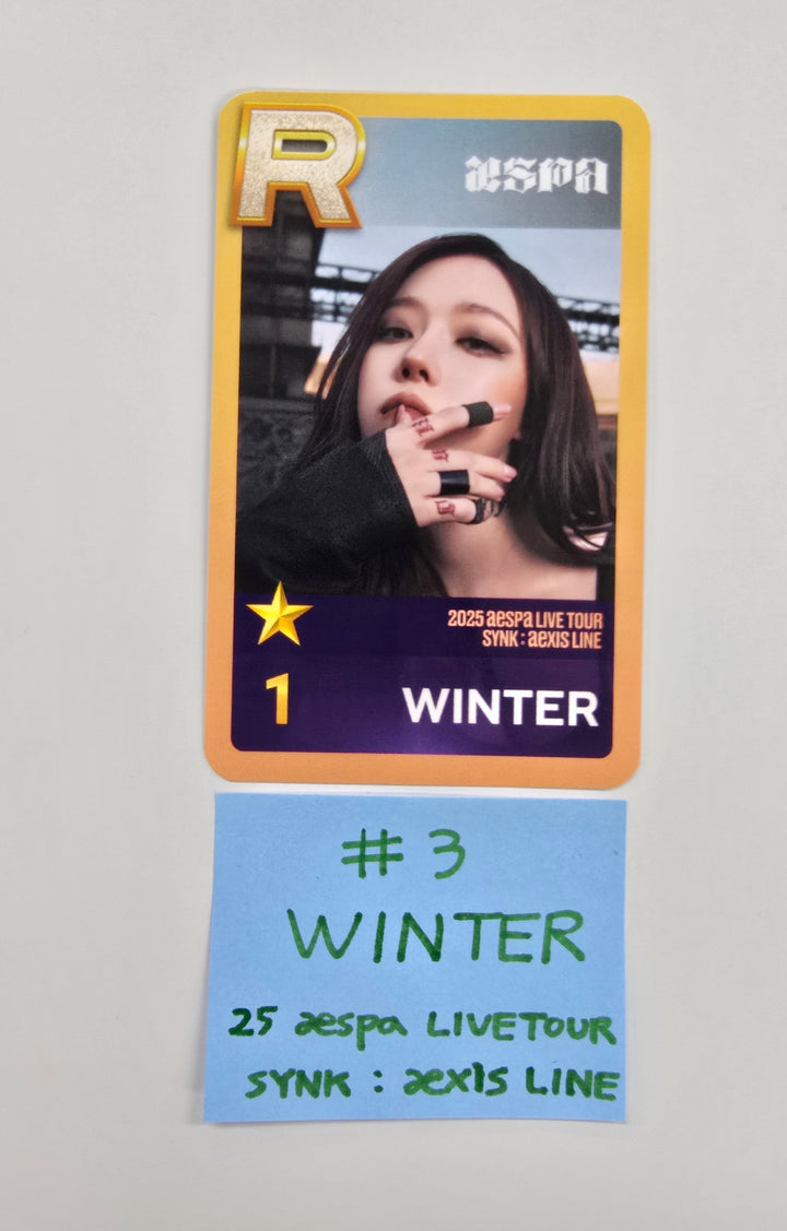 AESPA - 2025 Aesap LIVE Tour SYNK : aexis LINE Photocard [26.04.13]