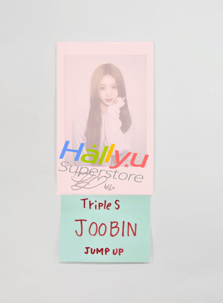 JOOBIN (of TripleS) - Hand Autographed(Signed) Polaroid [26.04.14]
