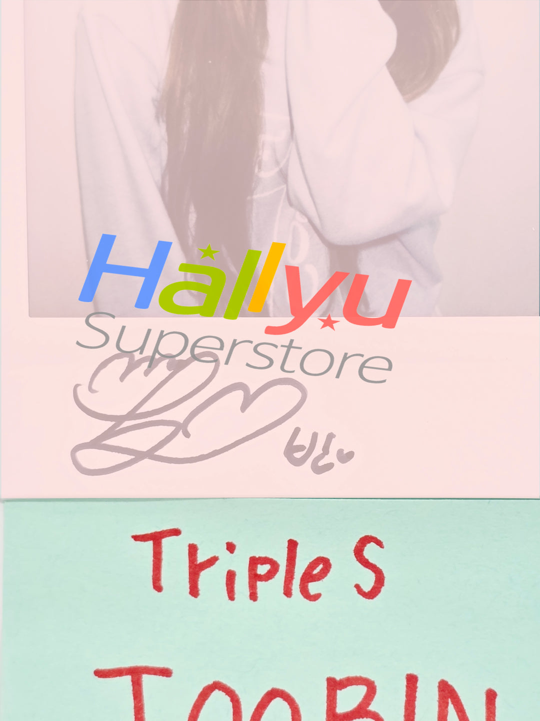 JOOBIN (of TripleS) - Hand Autographed(Signed) Polaroid [26.04.14]
