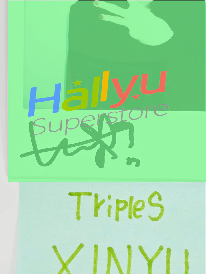 XINYU (of TripleS) - Hand Autographed(Signed) Polaroid (1) [26.04.14]