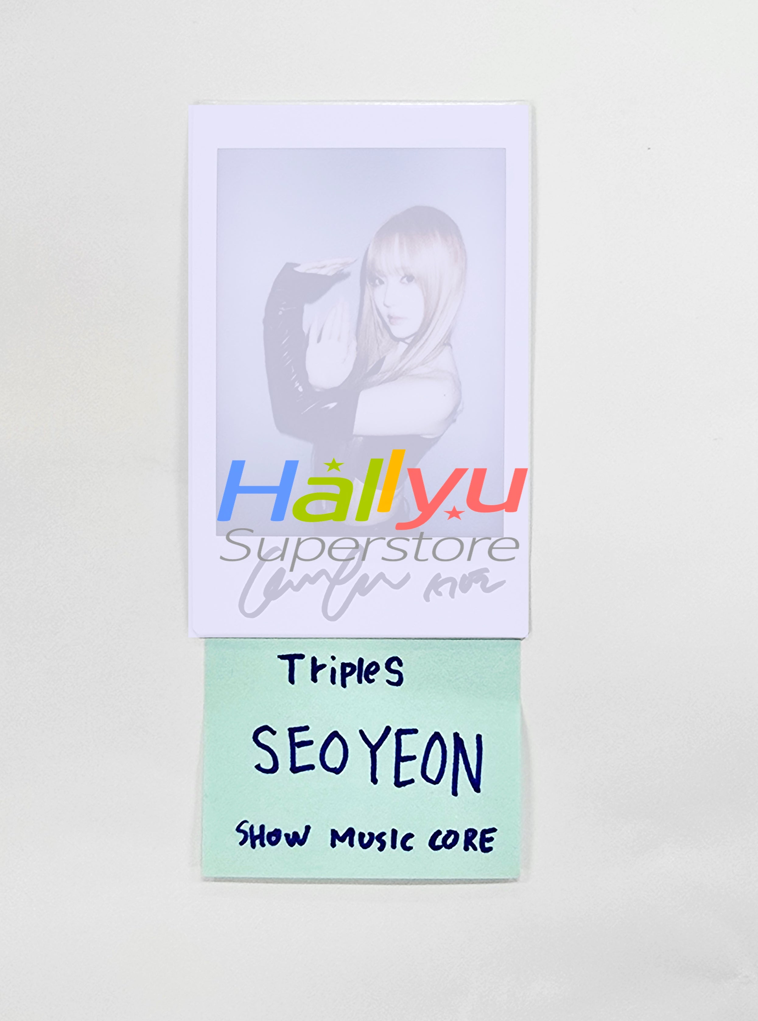 tripleS ソヨン サイン入りポラ【最終値下げ】 tripleS 対面サイン会応募特典 トレカ hellolive ソヨン - メルカリ