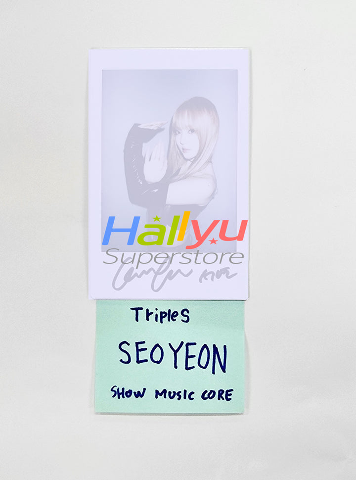 SEOYEON (of TripleS) - Hand Autographed(Signed) Polaroid [26.04.14]