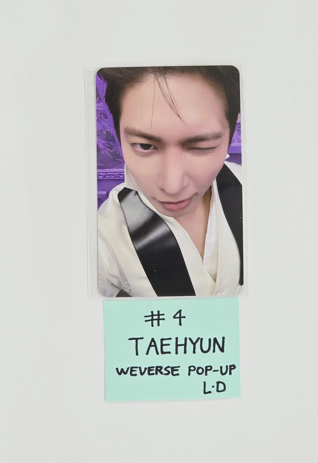 TXT "7TH YEAR: 가시덤불에 잠시 바람이 멈췄을 때" - Weverse Shop POP-UP Store Lucky Draw Event Photocard [26.04.14]