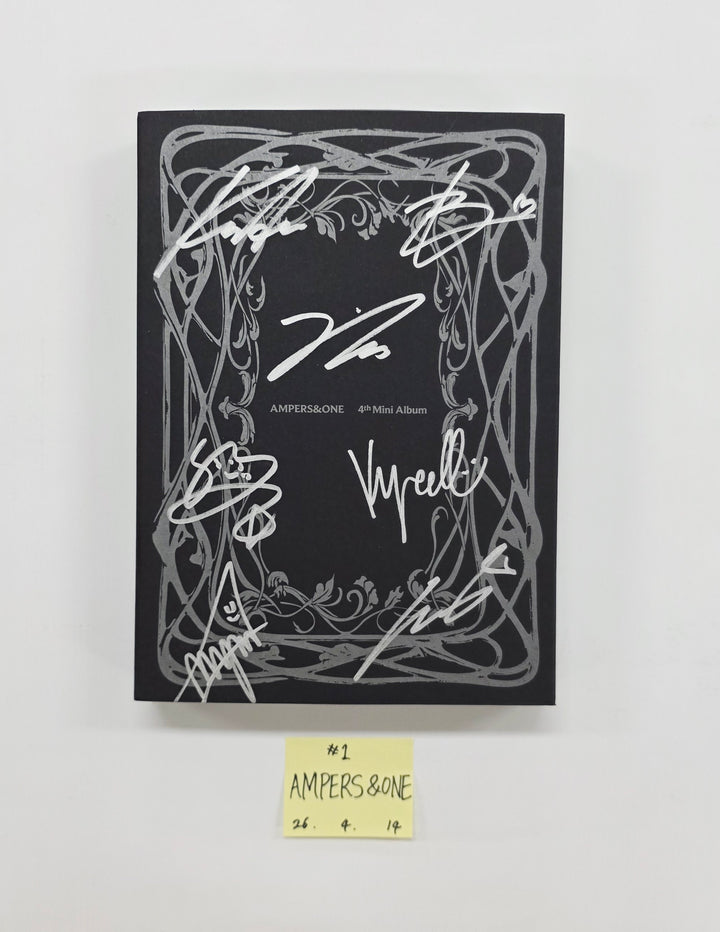 AMPERS&amp;ONE "DEFINITION" - Hand Autographed(Signed) Promo Album [26.04.14]