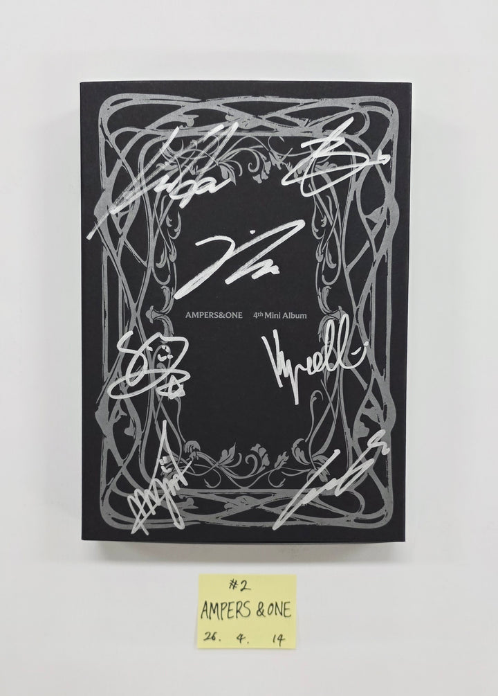 AMPERS&amp;ONE "DEFINITION" - Hand Autographed(Signed) Promo Album [26.04.14]