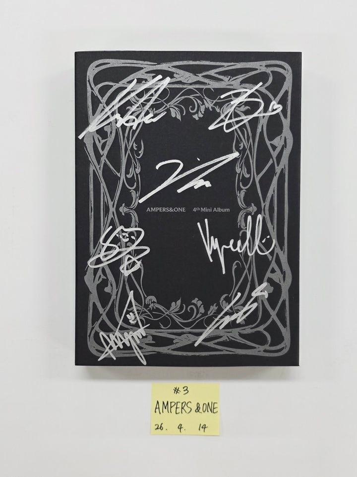 AMPERS&amp;ONE "DEFINITION" - Hand Autographed(Signed) Promo Album [26.04.14]