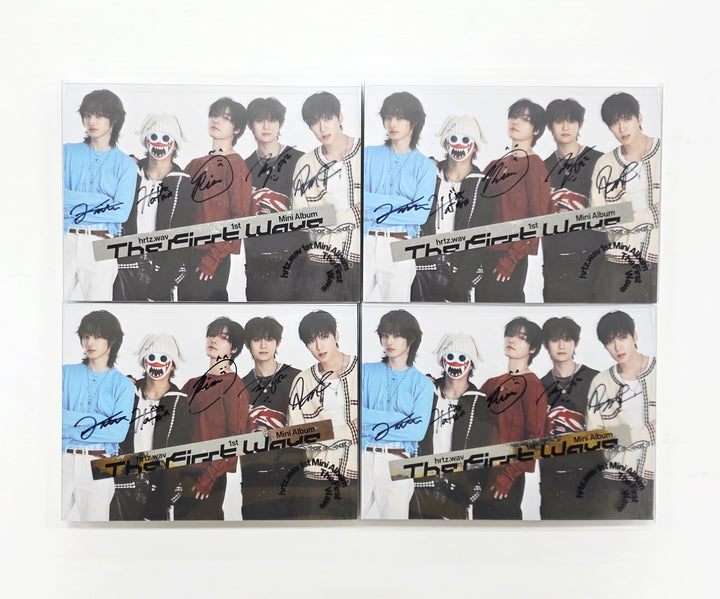 hrtz.wav "The First Wave" - Hand Autographed(Signed) Promo Album [26.04.14]