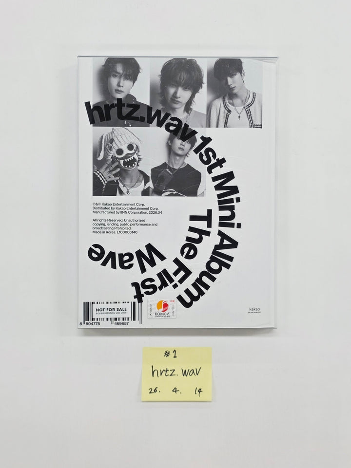 hrtz.wav "The First Wave" - Hand Autographed(Signed) Promo Album [26.04.14]
