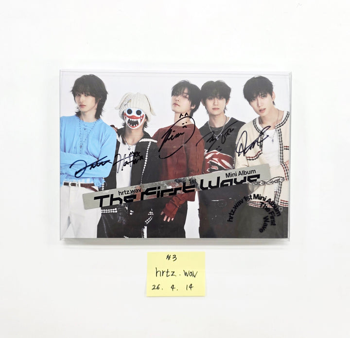 hrtz.wav "The First Wave" - Hand Autographed(Signed) Promo Album [26.04.14]