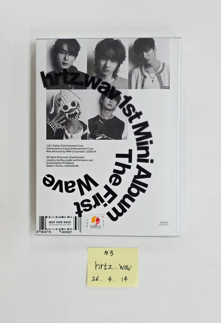 hrtz.wav "The First Wave" - Hand Autographed(Signed) Promo Album [26.04.14]