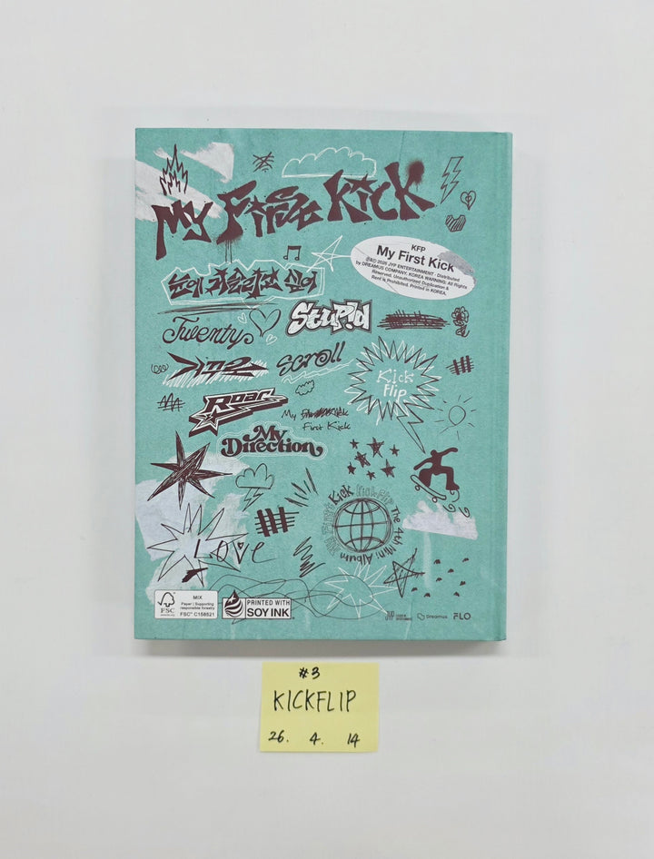 KickFlip "My First Kick" - Hand Autographed(Signed) Promo Album [26.04.14]