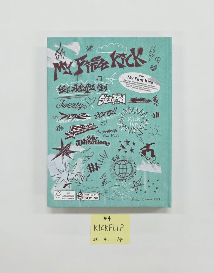 KickFlip "My First Kick" - Hand Autographed(Signed) Promo Album [26.04.14]