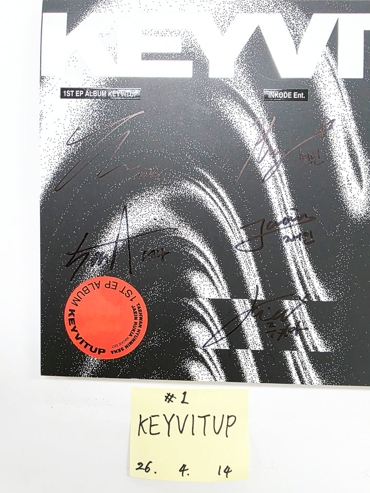 KEYVITUP "KEYVITUP" - Hand Autographed(Signed) Promo Album [26.04.14]