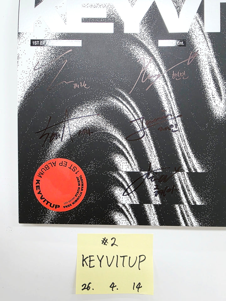 KEYVITUP "KEYVITUP" - Hand Autographed(Signed) Promo Album [26.04.14]