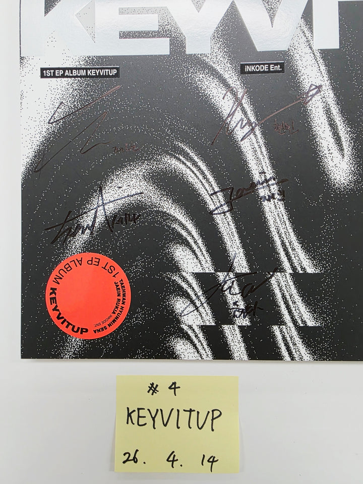 KEYVITUP "KEYVITUP" - Hand Autographed(Signed) Promo Album [26.04.14]