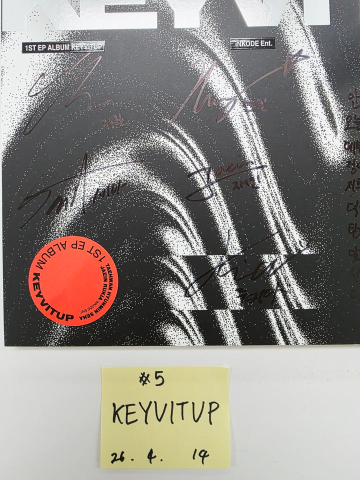 KEYVITUP "KEYVITUP" - Hand Autographed(Signed) Promo Album [26.04.14]