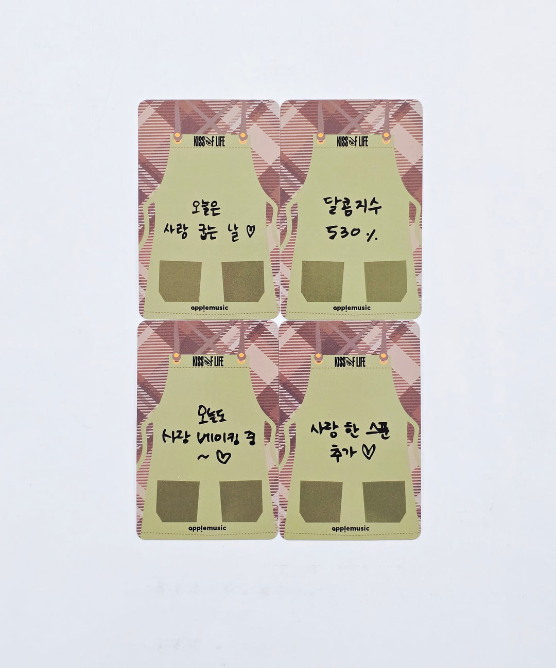 KISS OF LIFE "Who is she" - Apple Music Drink Event Photocard[26.04.15]